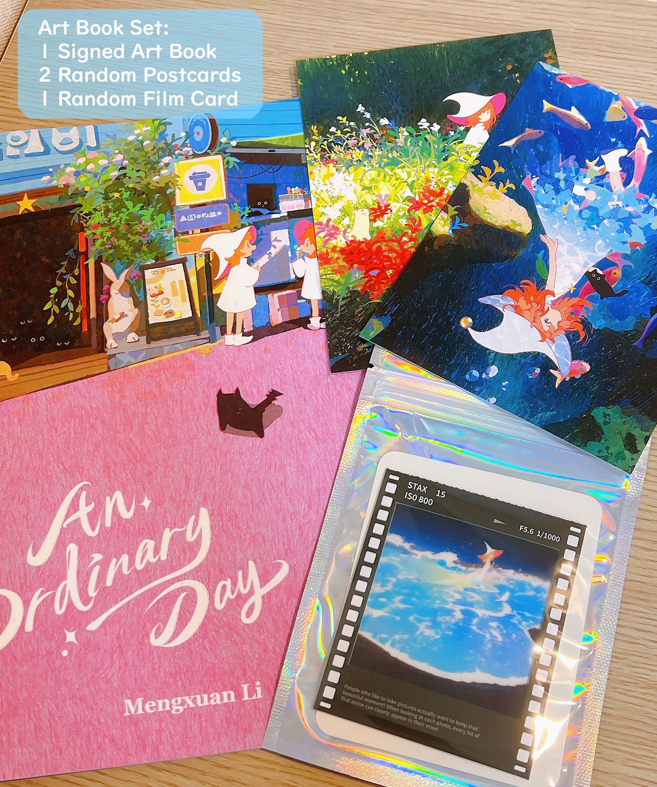 【Shipping】 An Ordinary Day - Art Book Set (Signed)