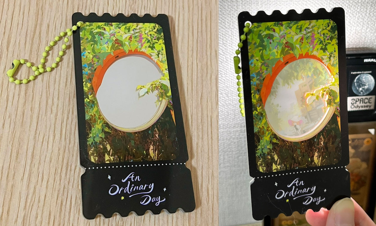 【Shipping】 Two-way Mirror Acrylic Keychain